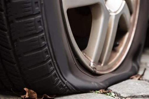 نقص الهواء في الإطارات