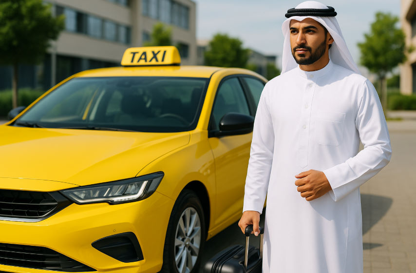 خدمة تاكسي المطار VIP للمغادرين بمركبات فخمة